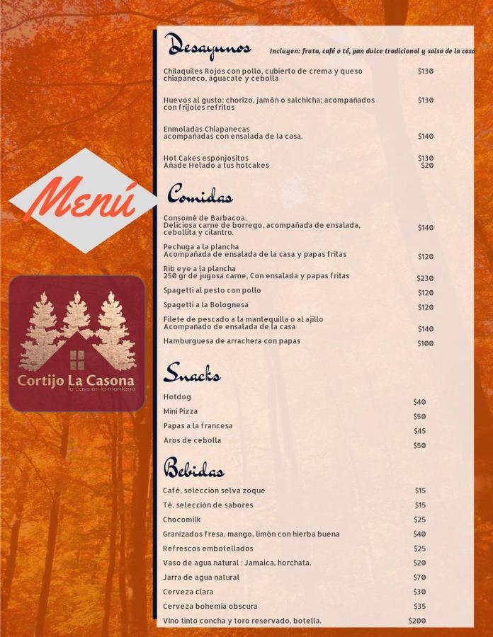 Cortijo La Casona & Bungalow Al Pie De La Montana San Cristóbal de Las Casas Εξωτερικό φωτογραφία